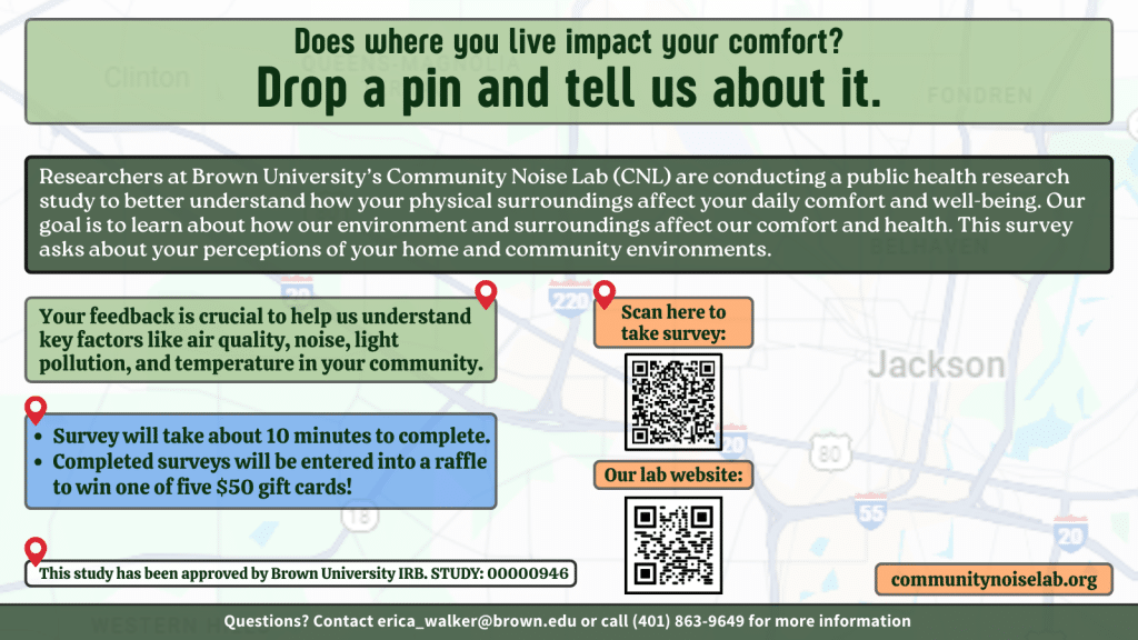 Brown University collaborates with local students to examine environmental comfort in state