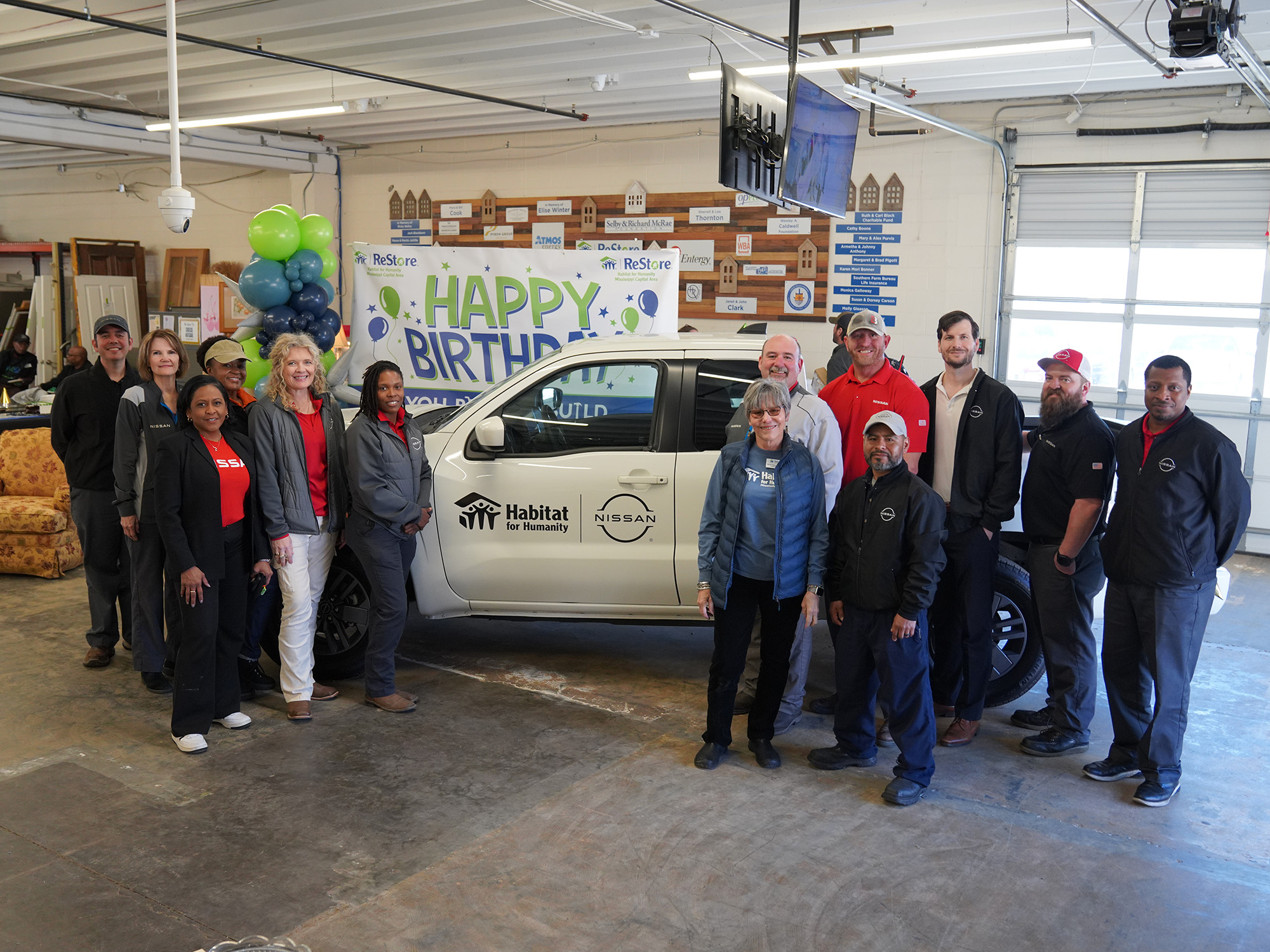 New Nissan Frontier fuels Habitat ReStore’s mission in Jackson 