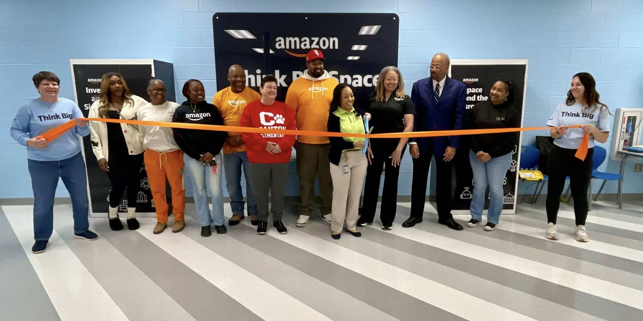 Canton Public Schools and Amazon launch Think Big Corners to inspire STEM learning