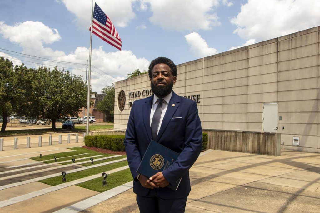 Mississippi State Representative Fabian Nelson filed a motion in federal court seeking permission to submit an amicus curiae or “friend of the court,” brief in the litigation over the governance of Jackson-Medgar Wiley Evers International Airport
