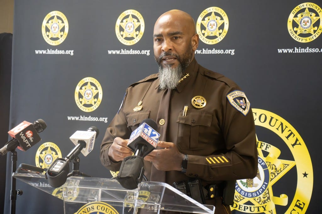 GALLERY – Hinds County Sheriff Tyree Jones addressed the death of 18 year old detainee Mielun Butler during a news conference