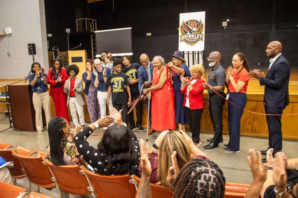 GALLERY – Jackson Public Schools officially celebrated the opening of the newly renovated Brinkley Middle School with a ribbon-cutting ceremony